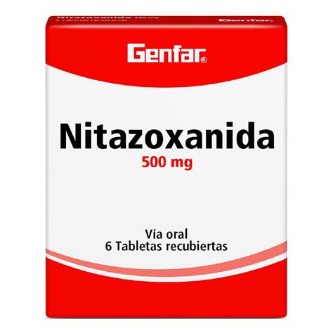 nitazoxanida para que sirve